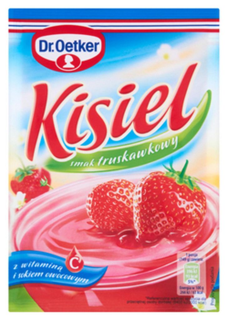 Kisiel truskawkowy z witaminą C Dr. Oetker 38 g Immagine del prodotto 