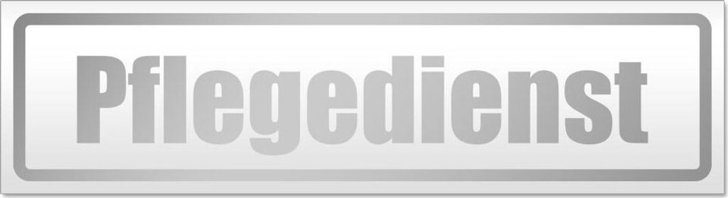 Pflegedienst Magnetschild Schild magnetisch