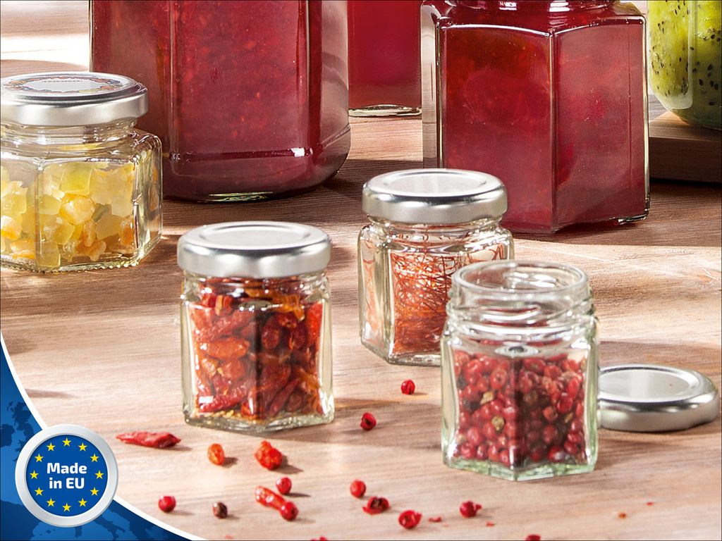 Ornina - Bocal / Bocal De Conserve 295 Ml - Bocaux De Conservation Bocaux A Confiture Avec Bouchon A Vis
