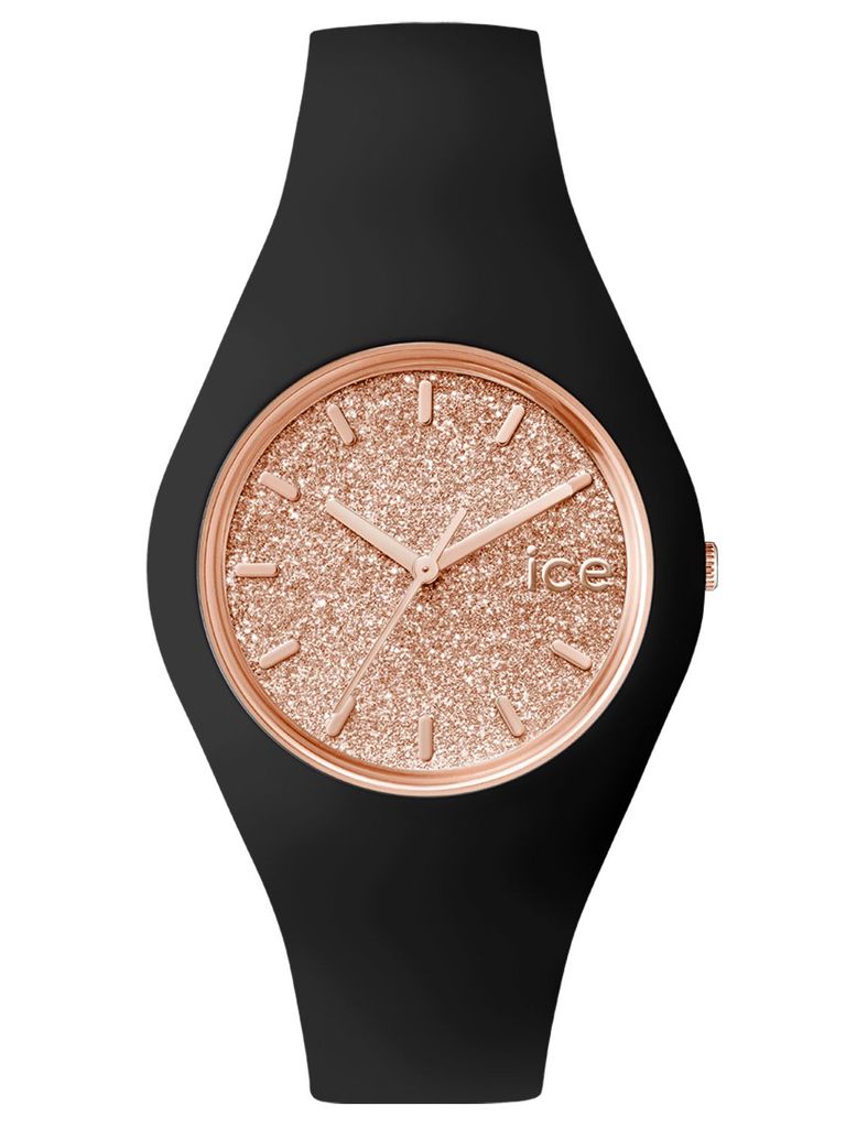ICE Watch ICE Glitter Montre étanche Couleur:Noir Rose-Or, Image du produit 