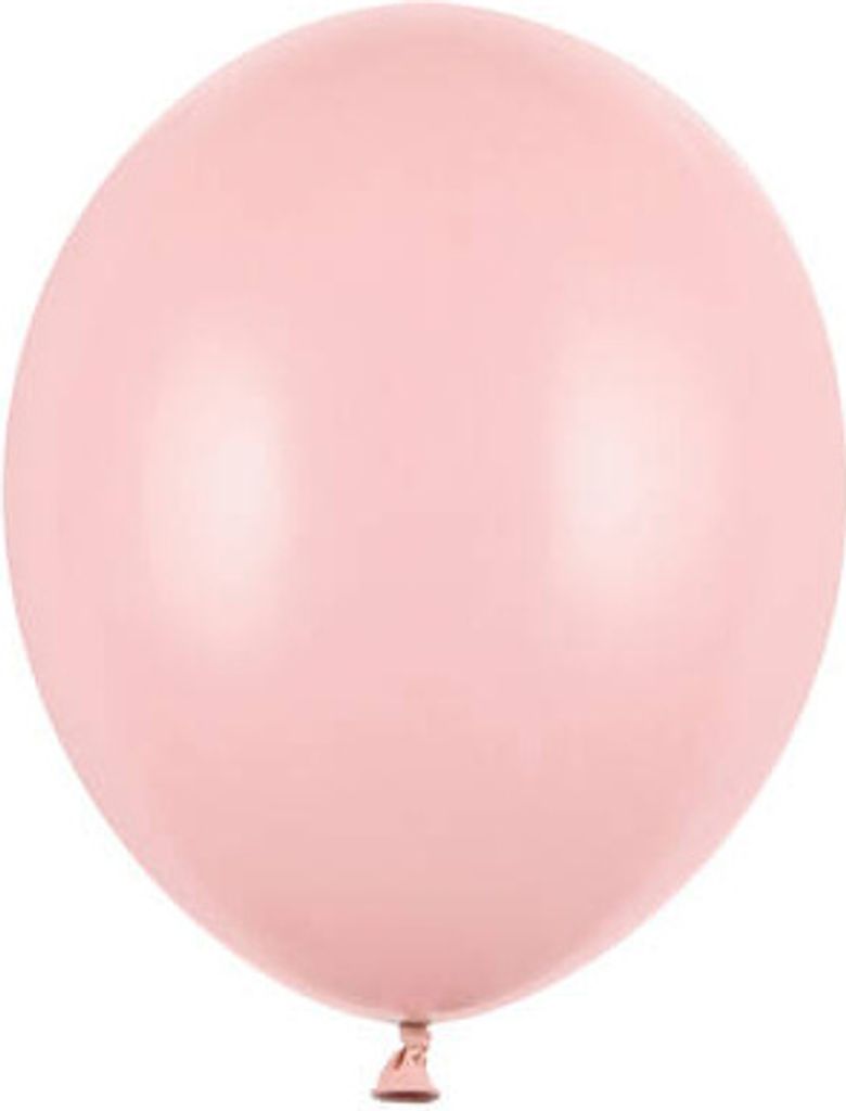 Ballons - Fort - Rose pâle pastel - 12 cm (100 pcs.) Image du produit 