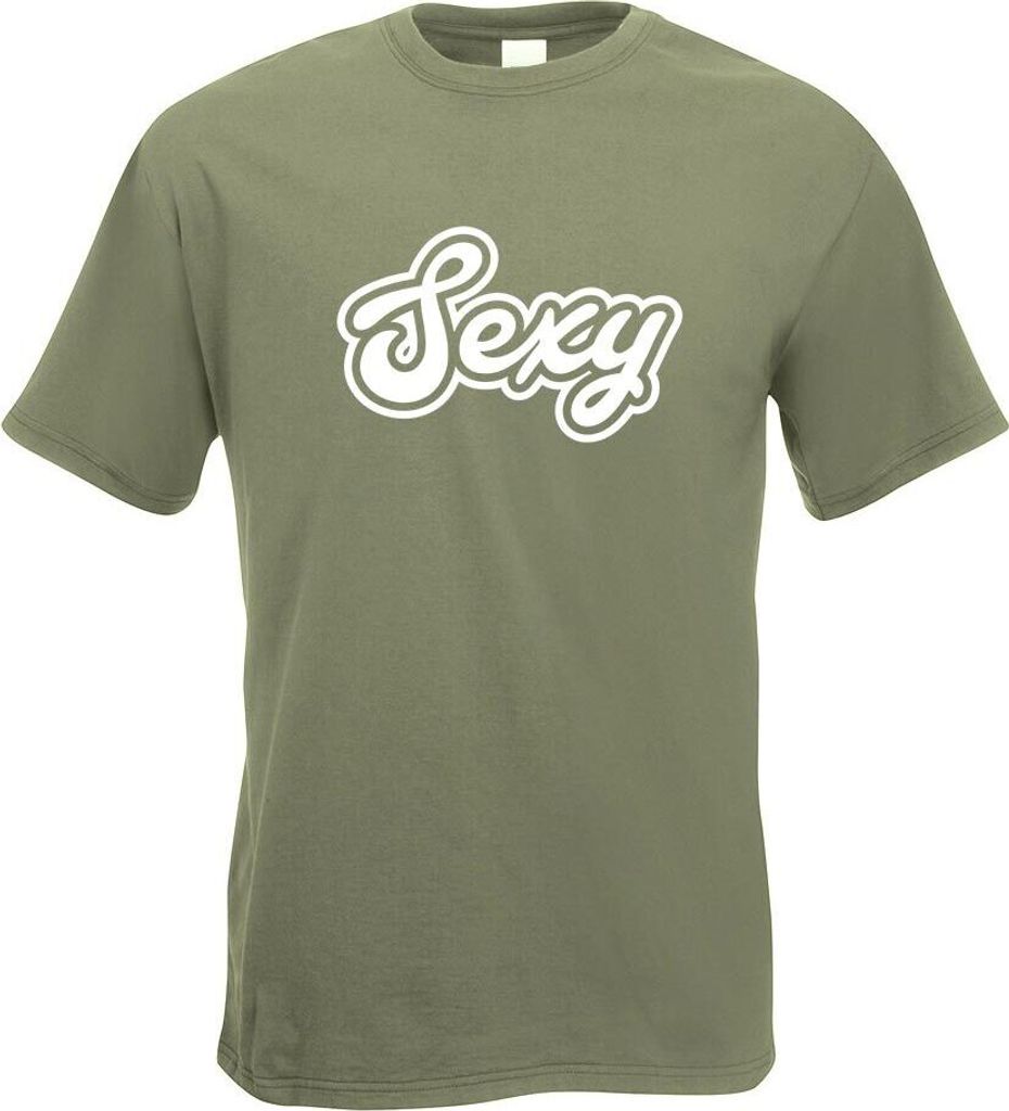 Kiwistar - T-Shirt - Olive - y appeal Ausstrahlung Motiv Bedruckt Funshirt Design Print - mit Motiv Bedruckt - Funshirt Design - Sport - Freizeit -...