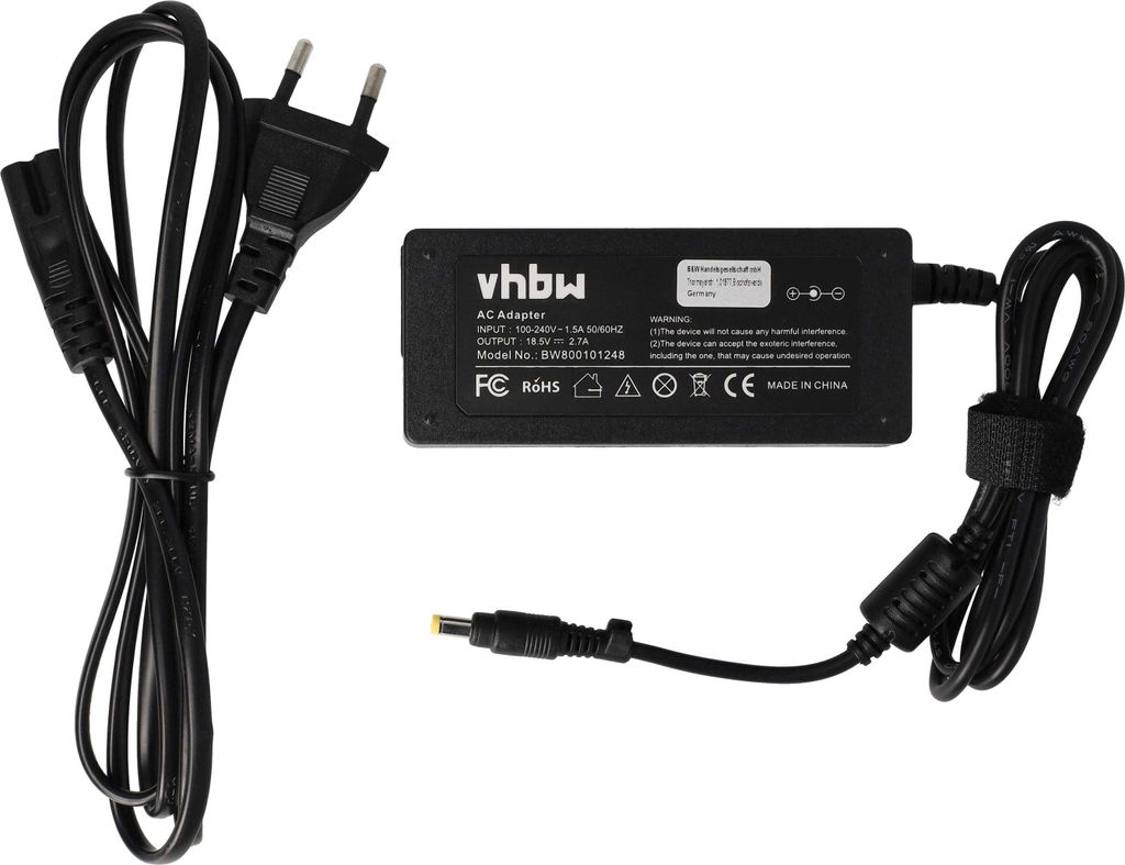 vhbw Netzteil kompatibel mit HP Compaq 610, NX6110, NC2400, Produktbild 