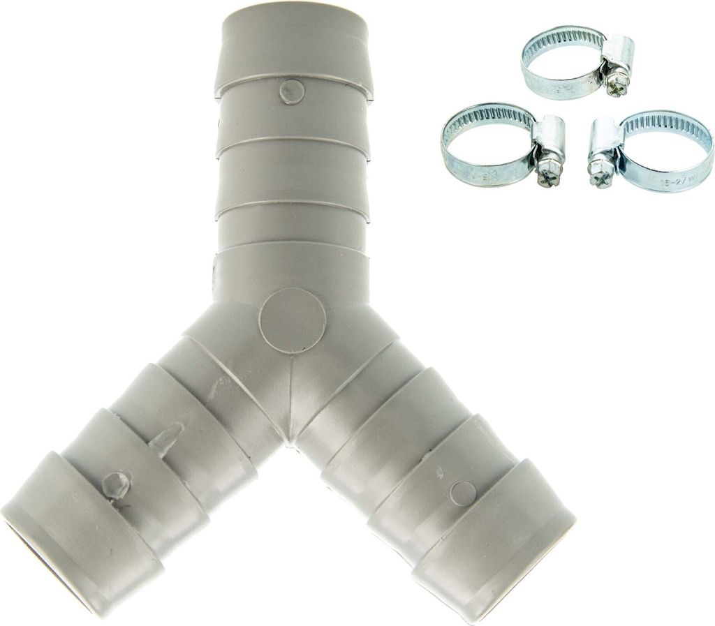 tecuro Y-Verbindungssatz für Ablaufschläuche Ø 19-21 mm von Produktbild 