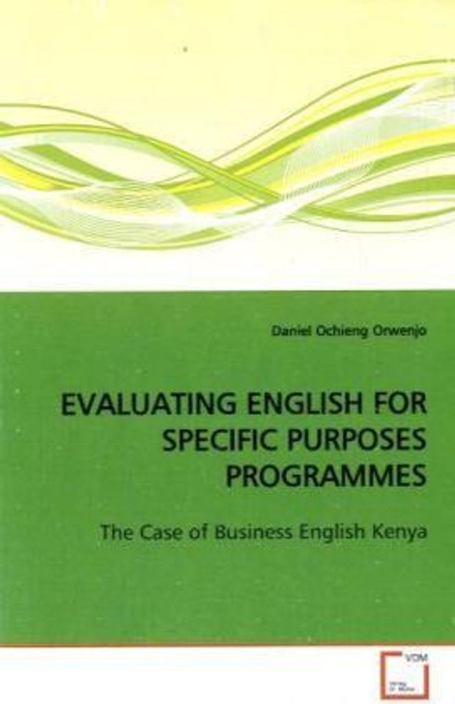 Evaluating English For Specific Purposes Programmes