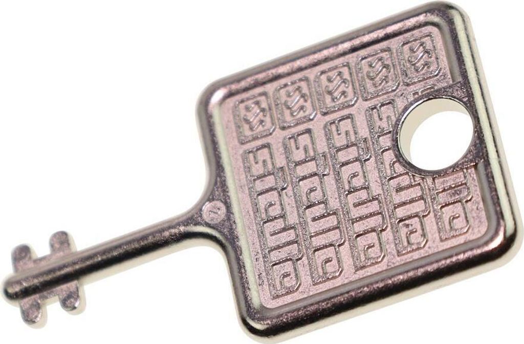 SIEDLE 210007019-00 Schlüssel für Montagerahmen MR Produktbild 8