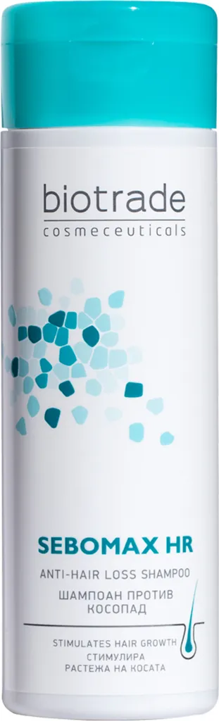 Biotrade Sebomax Shampoo per la ricrescita dei capelli contro la caduta dei capelli 200 ml