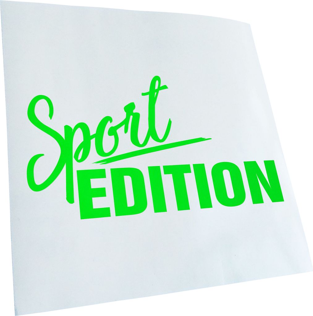 Kiwistar - Autoaufkleber - Sport Edition - Lindgrün - 19x10cm - Aufkleber für Auto, Laptop, Fahrrad, LKW, Motorrad mehrfarbig JDM Decal Racing