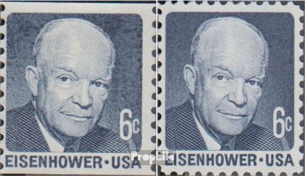 Briefmarken USA 1970 Mi 1005A z yb,1005C z yb (kompl.Ausg.) Produktbild 