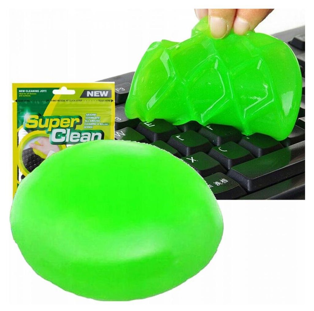 Nettoyage de caoutchouc polyvalent (slime) - vert Image du produit 