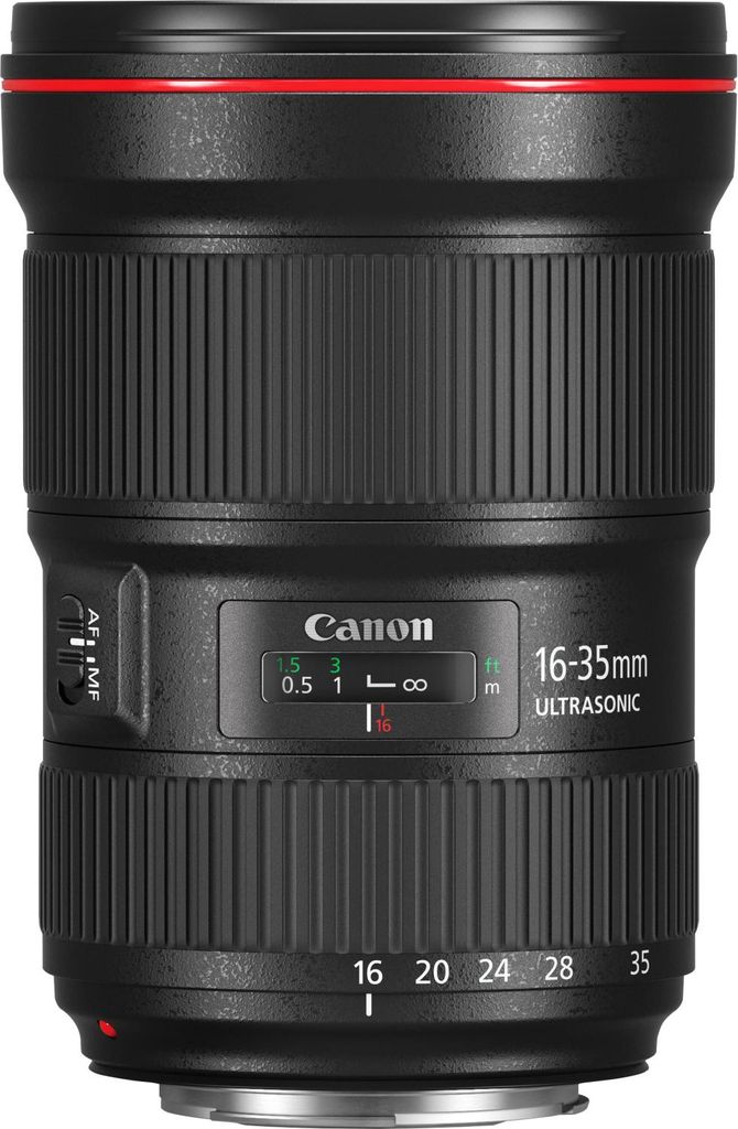 Canon EF16-35L3, 16/11, Superweitwinkel, 0,28 m, Canon EF, Produktbild 