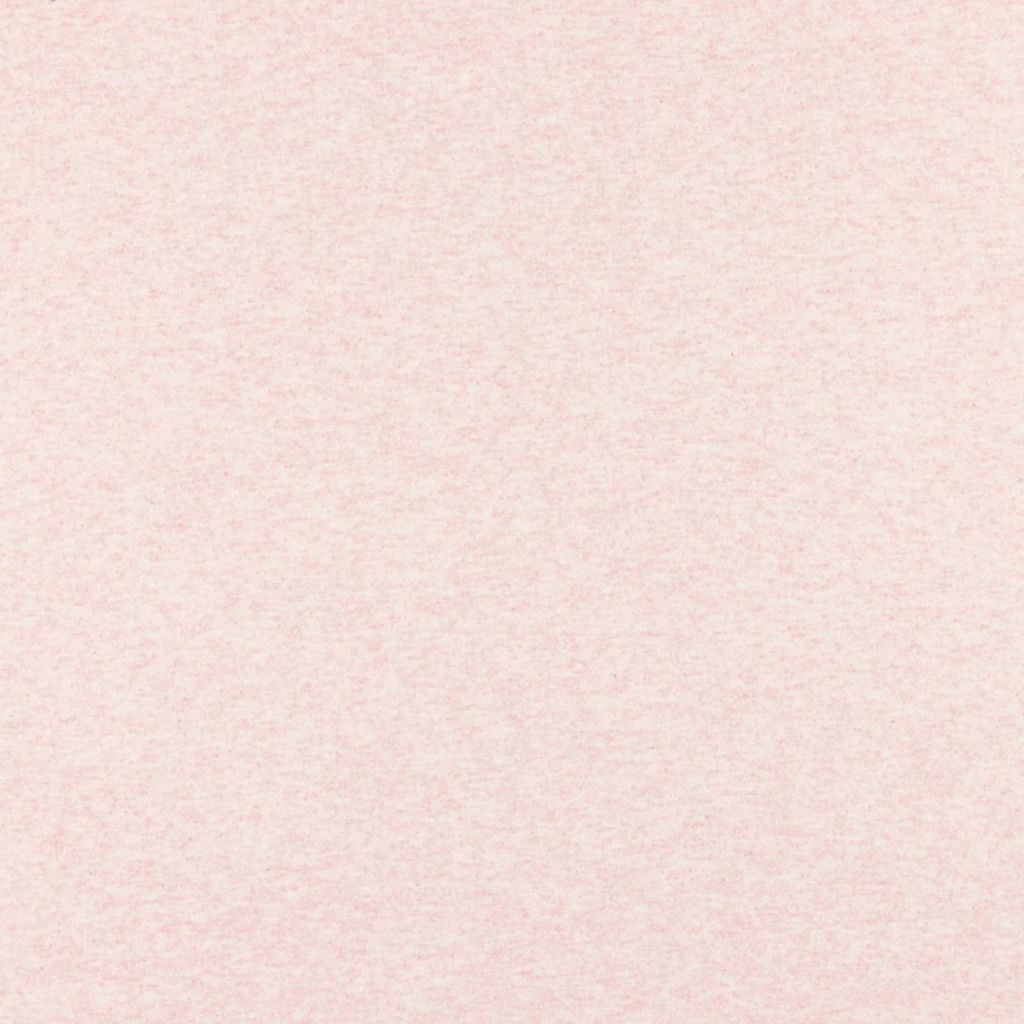 Premium Bündchenstoff 0,25cm Meterware – 95% Baumwolle 5% Elasthan | Standard 100 | Hochwertiger Stretchstoff M063 Rose Meliert