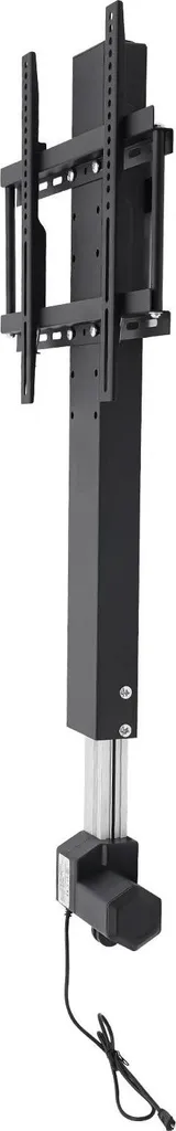 Ascenseur TV Motorisé en Métal Noir - Support Réglable avec Télécommande - 2