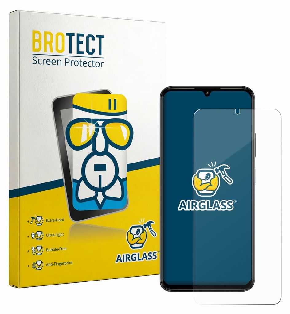 BROTECT Schutzglas für Lava Bold N2 Schutzfolie Panzer Produktbild 