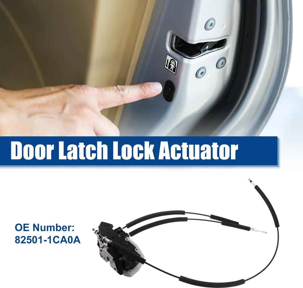 Serrure de Porte Arrière Gauche avec Actionneur pour Infiniti QX70 14-17