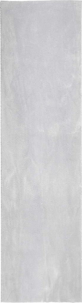 vidaXL Mittlerer Flor weicher und waschbarer Teppich HUARTE Grau