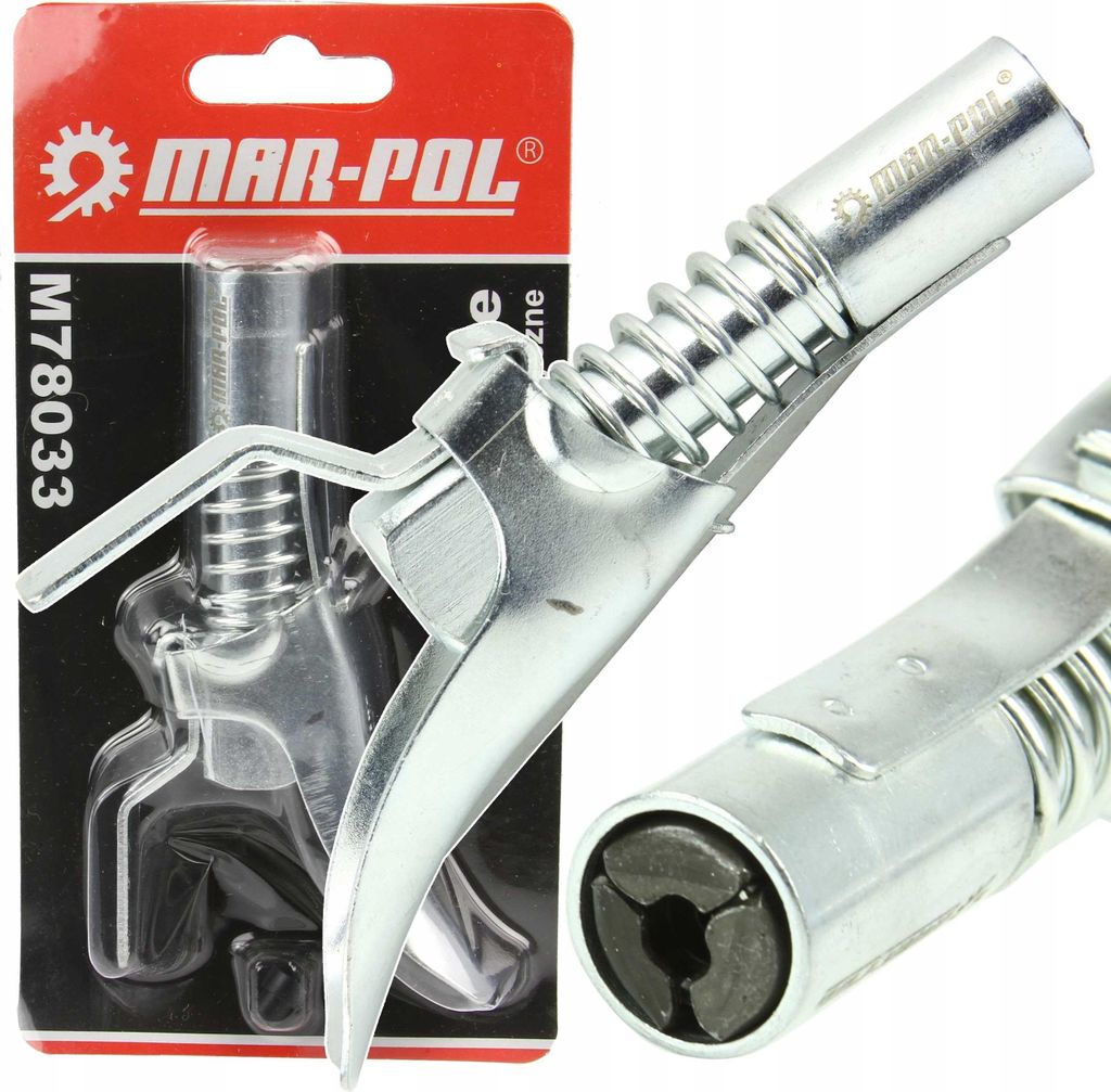 MAR-POL Ingrassatore, autobloccante, tipo II - M78033 Immagine del prodotto 