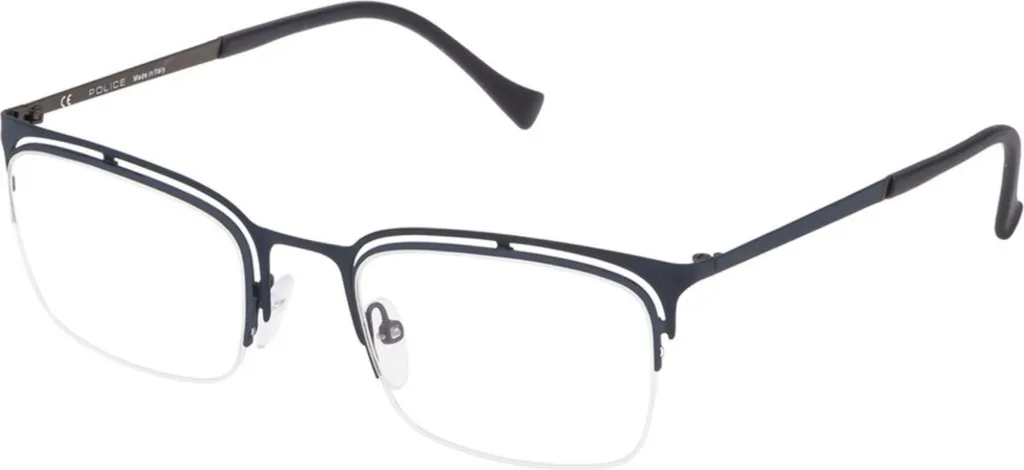 Monture de lunettes Police VPL264 pour homme style moderne et chic
