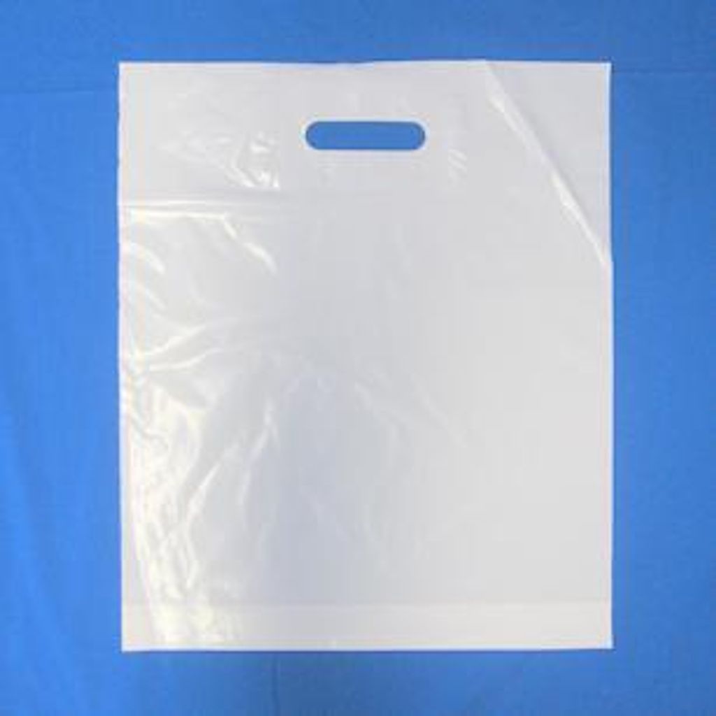 Kunststofftragetaschen schwere Qualität weiß 37x44 4 cm (500 Stück)