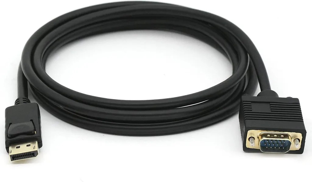 Equip 119338 cavo e adattatore video 2 m VGA (D-Sub) DisplayPort Nero