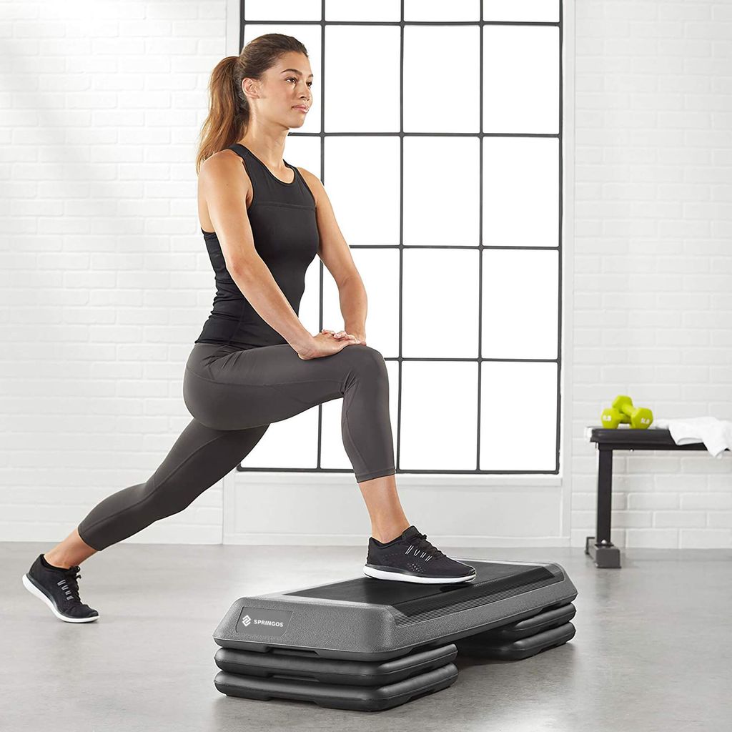 Stepping board Aerobic 3-násobný fitness stepper Stepbench Obrázok produktu 6