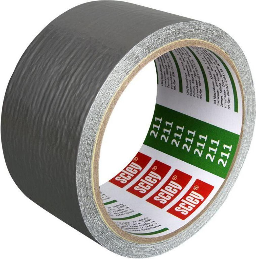 Universal-Gewebe-Montageband 48 mm x 50 m grau