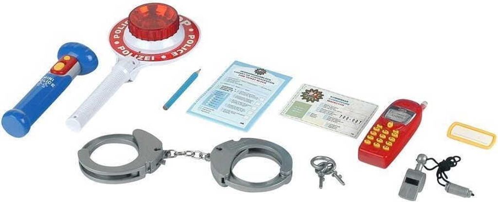 policajná súprava 9 kusov 25 cm Obrázok produktu 5