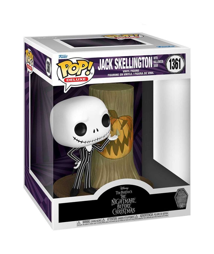 Nightmare Before Christmas - Jack Skellington with Halloween Door 1361 - Funko Pop! Deluxe