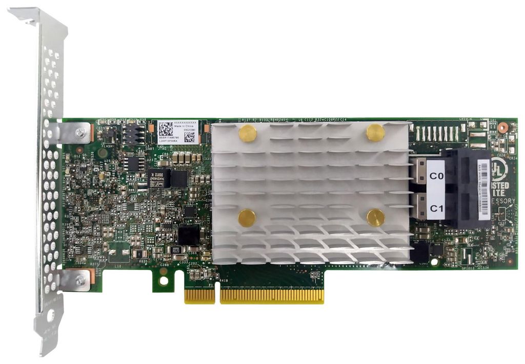 Lenovo 4Y37A72480, PCIe, SAS, Weiblich, Niedriges Profil, Produktbild 
