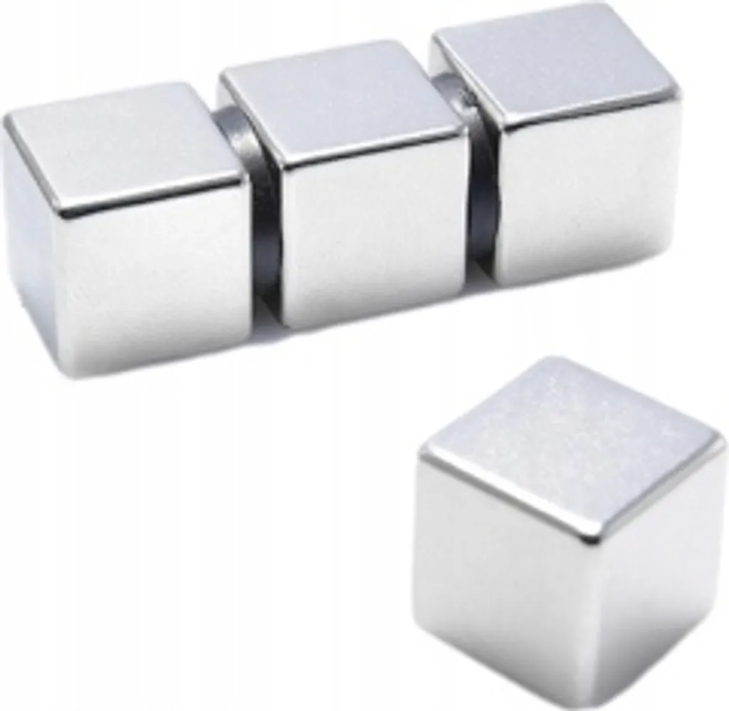 Magnete al neodimio MP£ 15x15x15 N48 set di 10 pezzi