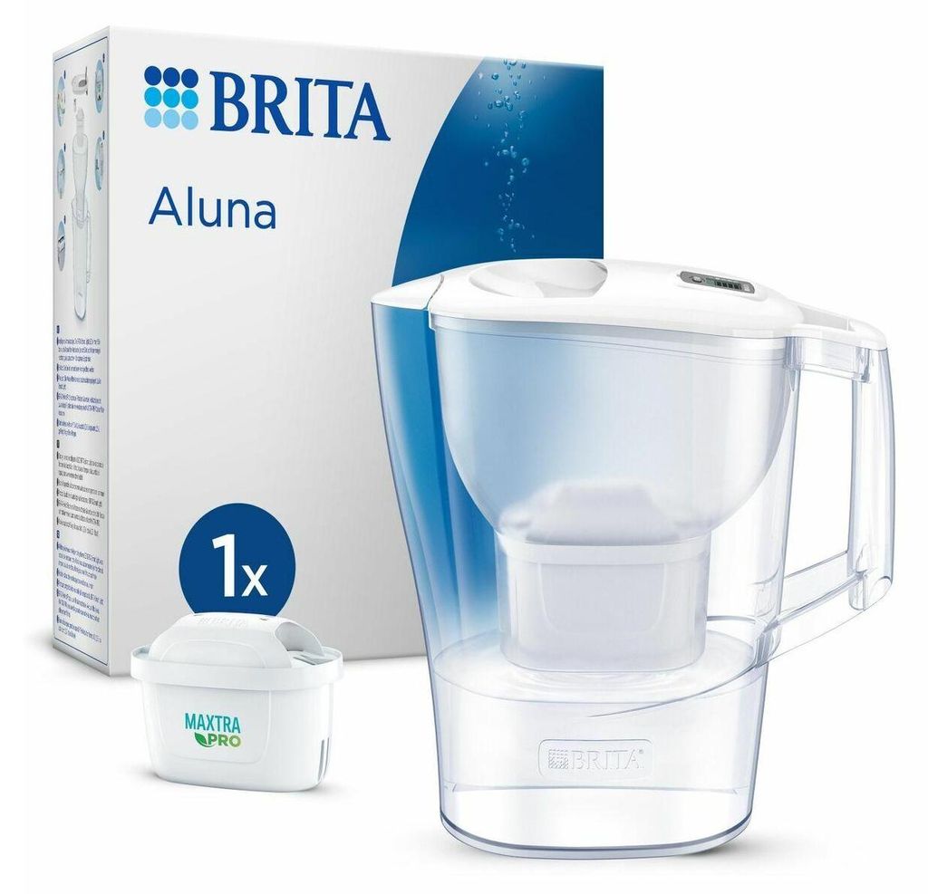 Caraffa filtrante Brita Aluna Cool bianca da 2,4 L - Filtro Immagine del prodotto 