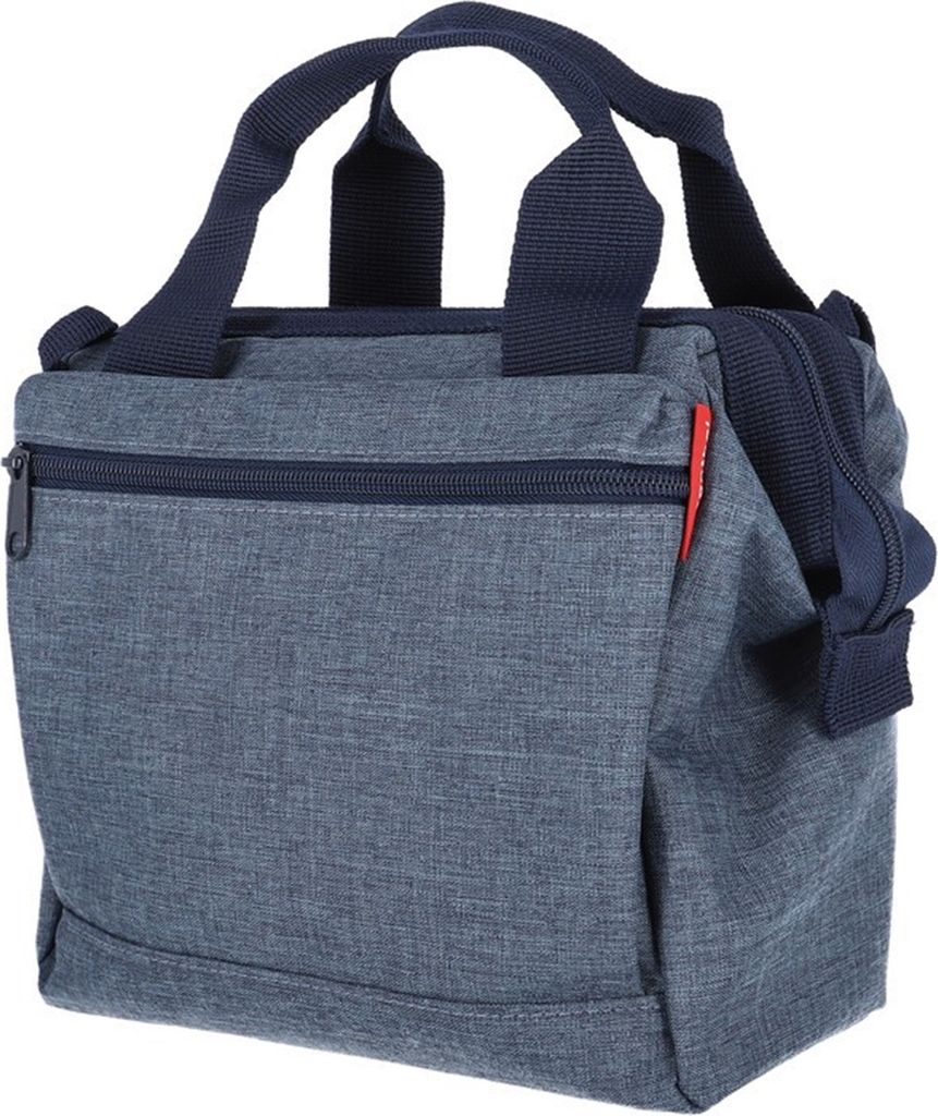Klickfix Lenkertasche Roomy twist blue, 24x22x13cm, 4ltr, Produktbild 