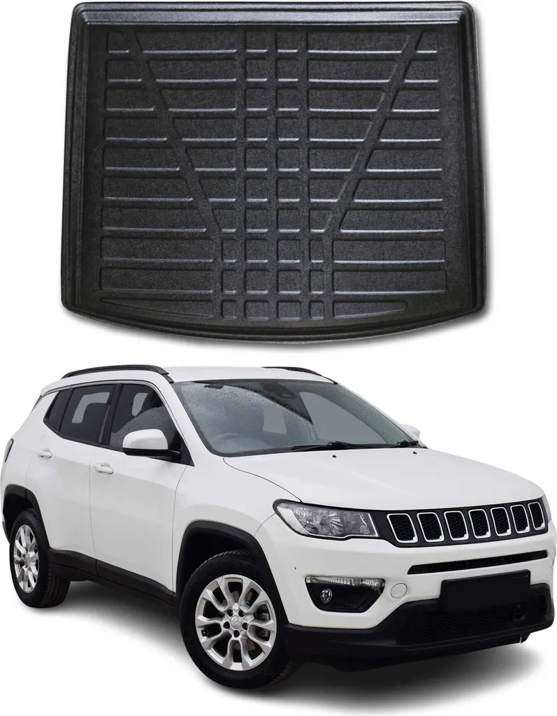 Rivestimento per Jeep Compass 2017-2025 Gomma TPE Nero