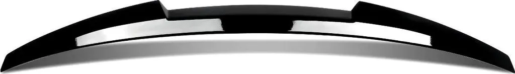 Becquet de coffre en plastique ABS noir brillant pour Audi A4 B9 Berline