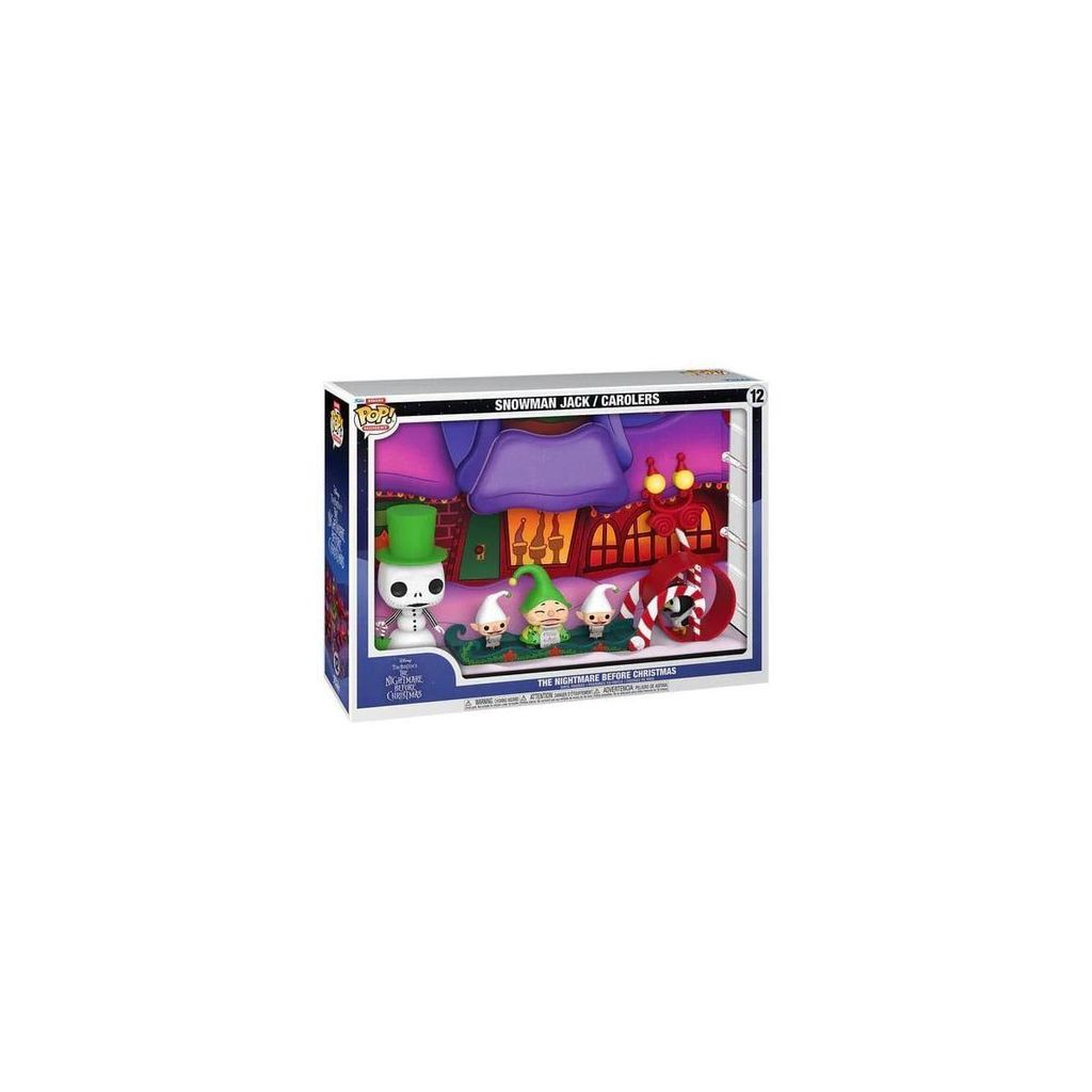 The Nightmare Before Christmas Snowman Jack Carolers 12 Funko Pop! Deluxe Moment