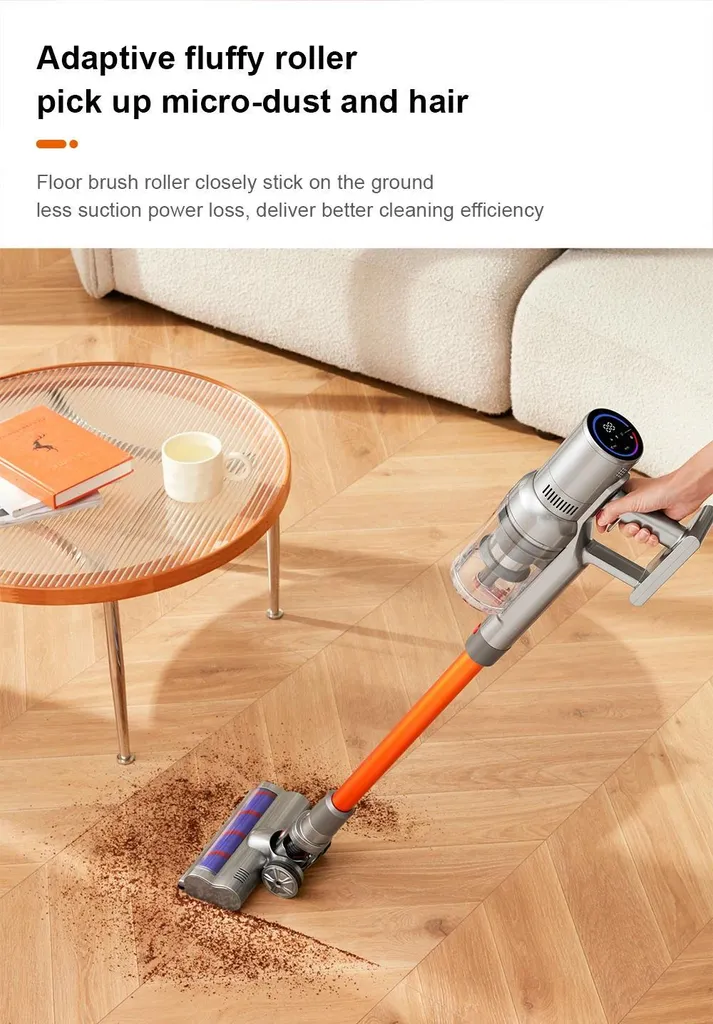 Aspirateur sans fil i10 : fini la perte de puissance grâce à l'aspiration 27 kPa