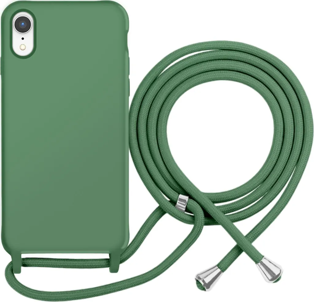 Custodia iPhone XR Moxie Verde Kaki: Qualità Garantita e Catena