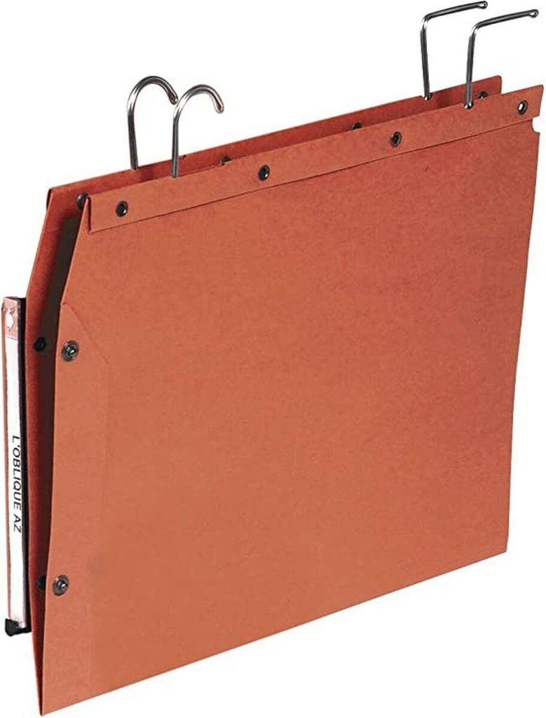 Elba Hängemappen Seitenansicht 250x350mm Wanne sopfade Schrank Pack 25u orange