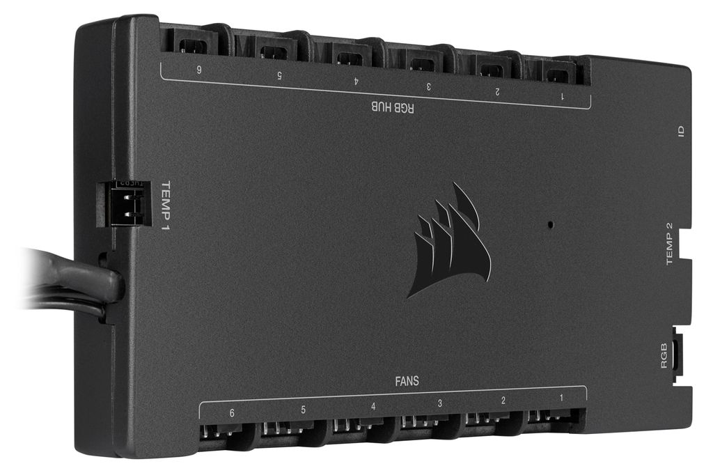 iCUE COMMANDER CORE XT (schwarz) Produktbild 