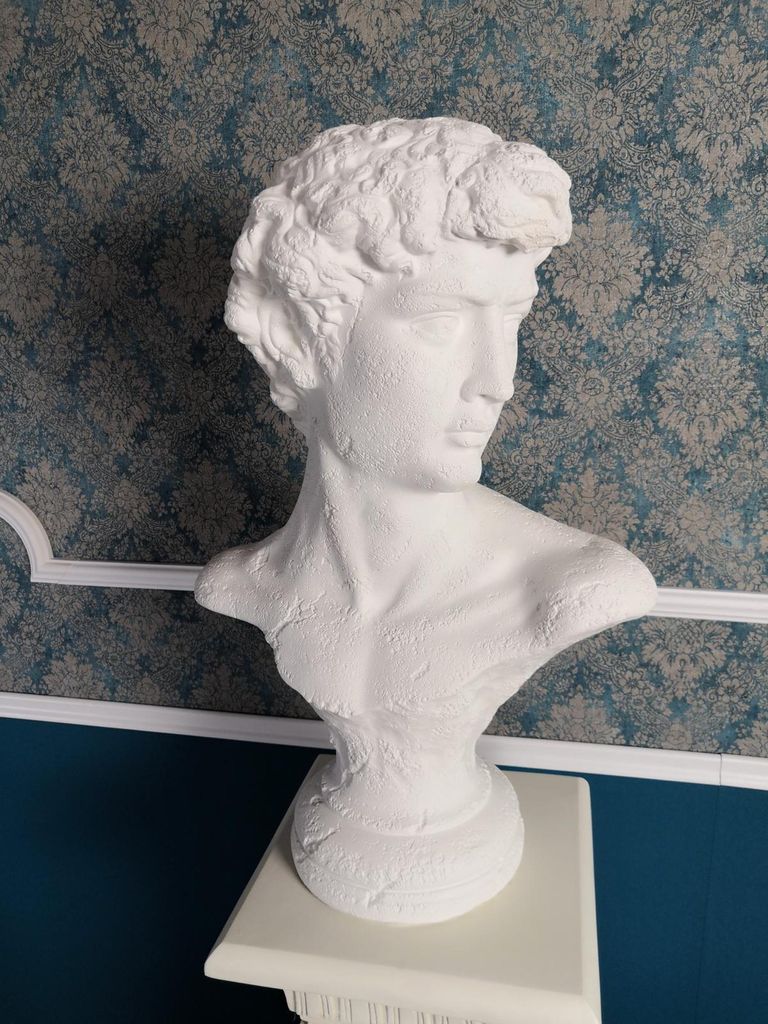 Design Adam Büste Figur Statue Skulpturen Figuren Dekoration 67,5 cm Skulptur