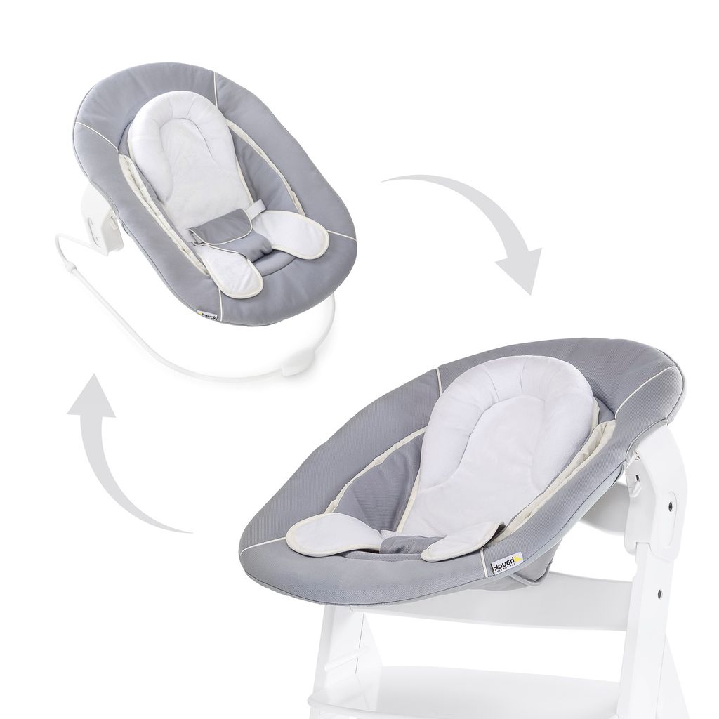 Hauck Alpha Wippe 2in1 Babywippe/Wipptier Grau Produktbild 