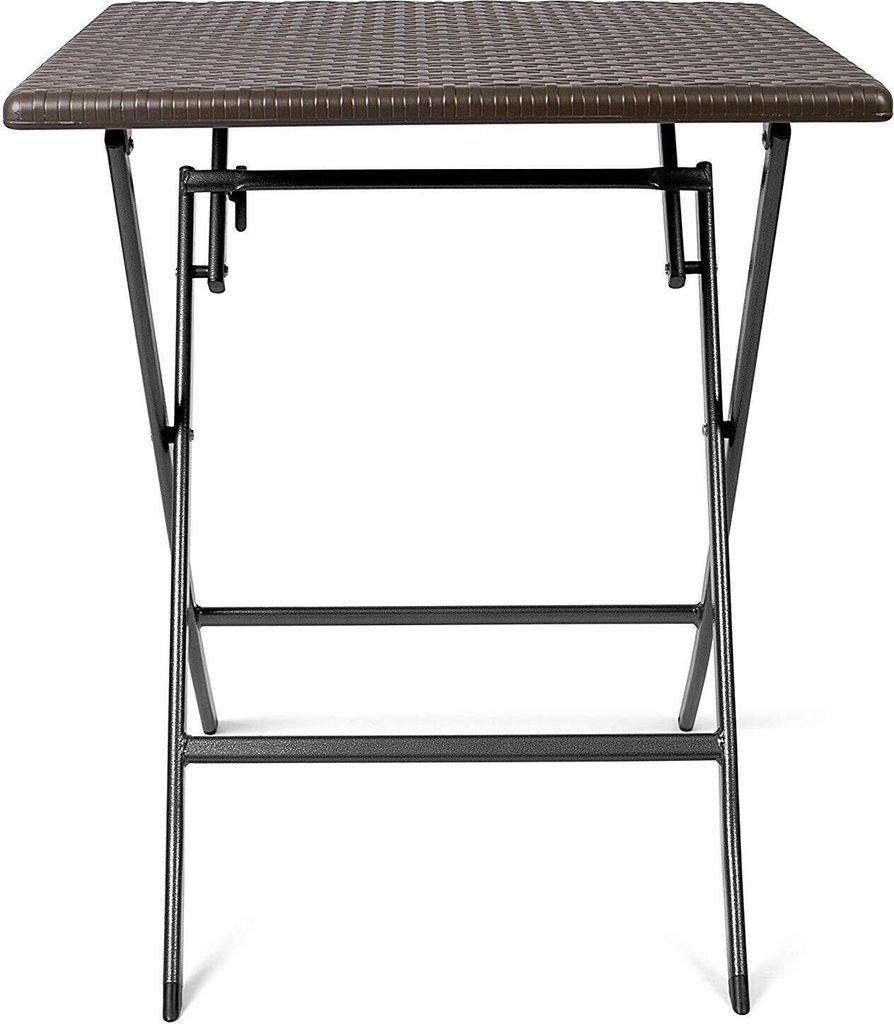 Gartentisch PA-8984, Klapptisch, Ablagetisch, braun, 61,5 x Produktbild 