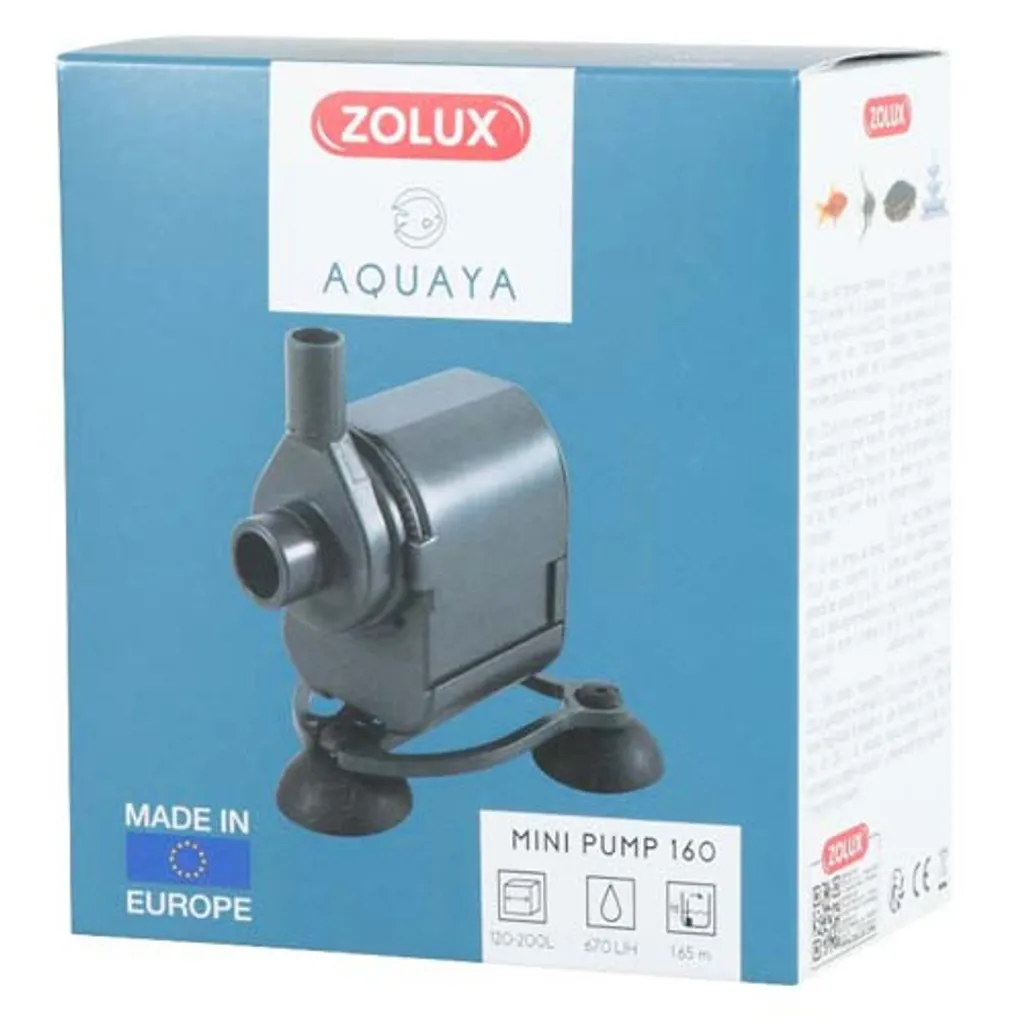 ZOLUX AQUAYA MINI PUMP 160 pompa per acquari da 120 a 160 litri 7,5W, Z326403