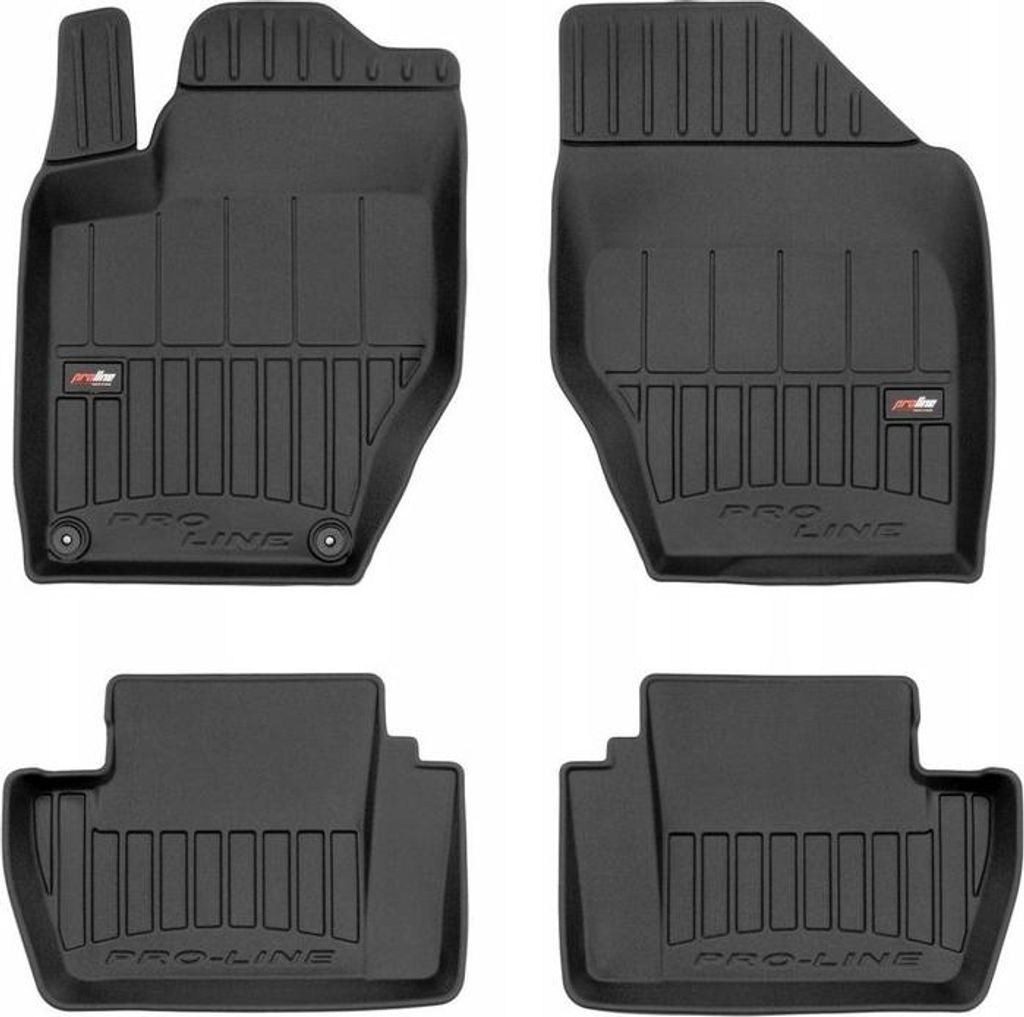 Gummimatten und Fußmatten Citroen DS4 2011-2018 3D Mulde