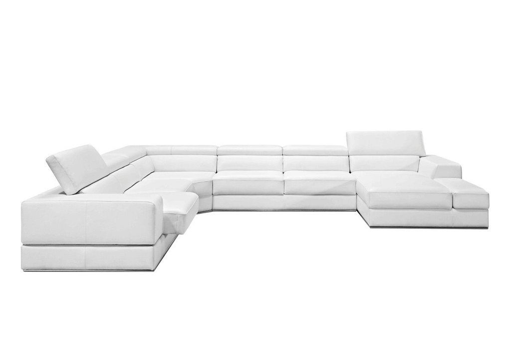 Relax Wohnlandschaft U Form Ecksofa Couch Sofa Ledersofa Garnitur jvmoebel Neu