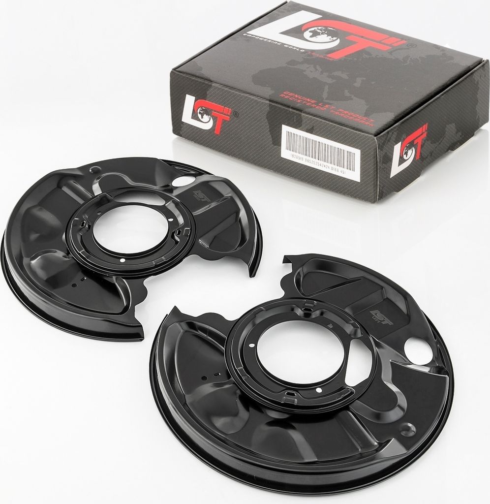 2x Deckblech Bremse Schutzblech Bremsankerblech hinten für MERCEDES SLK R170