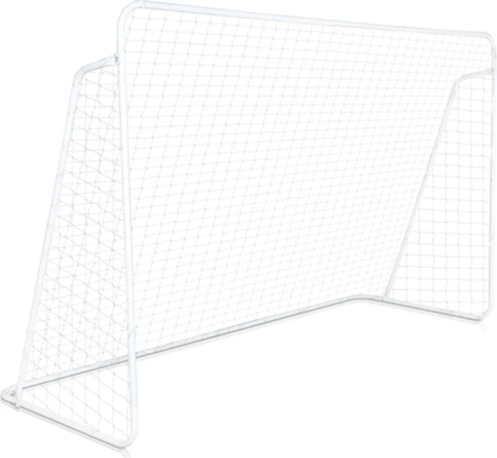 Cage de football pour entraînement jardin et loisir 240x150x90cm blanc