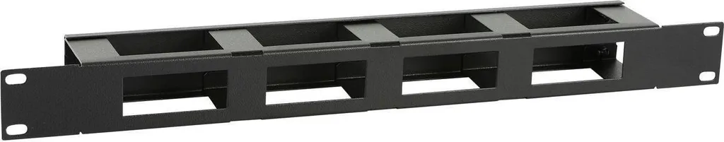 Organiseur de Câbles 1U 19 Pouces Lanview pour Rack de Serveur Noir