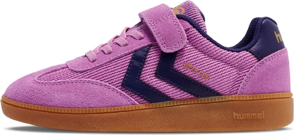 Hummel VM78 CPH JR Kinder Indoor Schuhe Sneaker Klettverschluss pink 230241-3685, Schuhgröße:26 EU