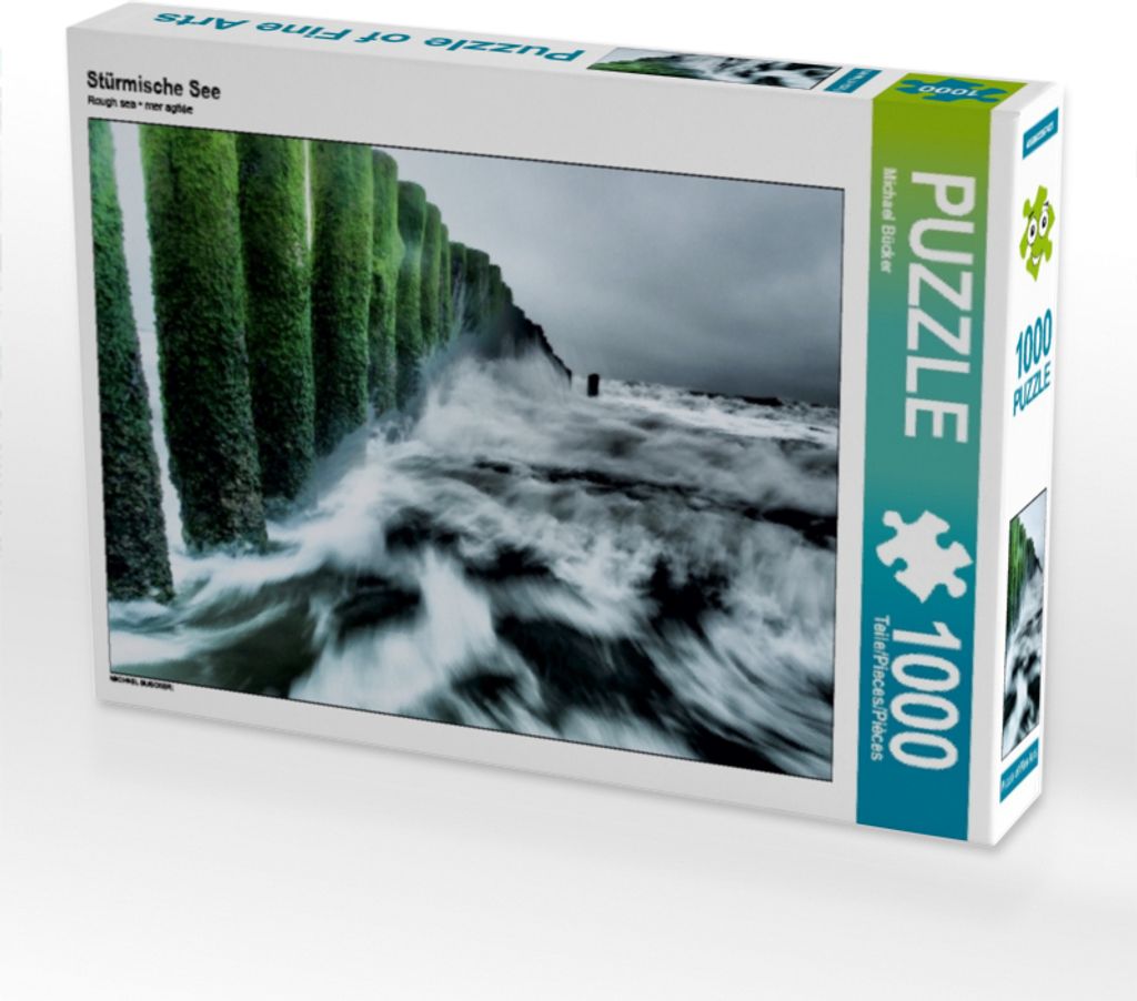 Calvendo Stürmische See 1000 Teile Puzzle quer 640x480mm, Bücker Michael; 7313299